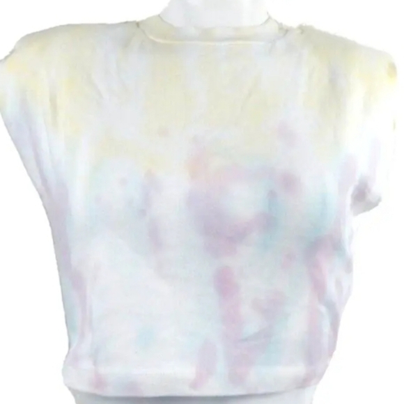 Allsaints Coni Tie Dye Crop - Picture 2 of 5